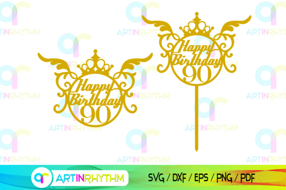 Celebrate a Milestone with the Happy 90th Birthday SVG