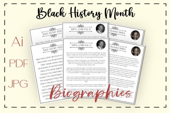 Designing with Purpose: Black History Month Biographies for Impactful Visuals