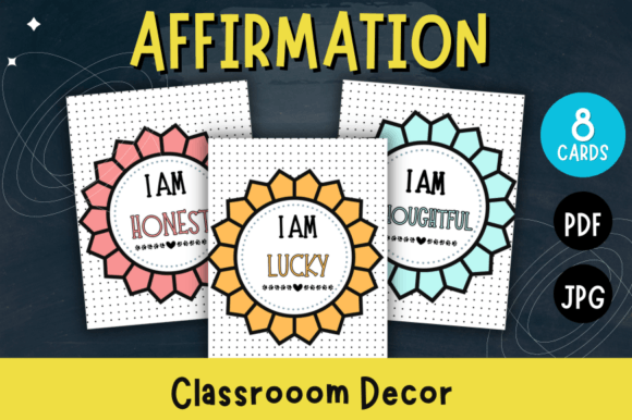 Elevating Learning Environments with Affirmation Classroom Decor