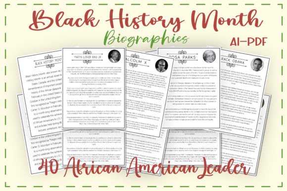 Honoring Legacy: Design Assets for Black History Month Leaders