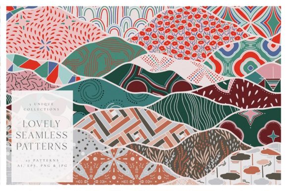 Lovely Seamless Patterns Kit: Crafting Your Brand's Visual Story