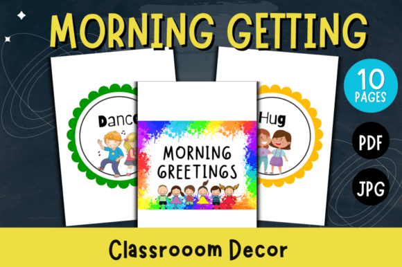 Morning Getting Classroom Decor: A Design Asset for Positive Routines