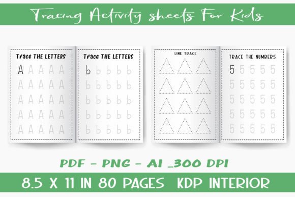 Tracing Activity Sheets for Kids: Foundational Design for Early Learners