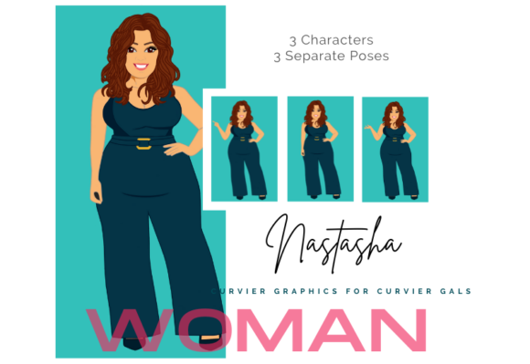Woman Clipart Illustration |Girl Graphic: A Versatile Asset for Creative Projects